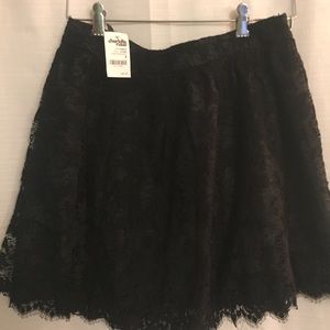Black Lace Skirt